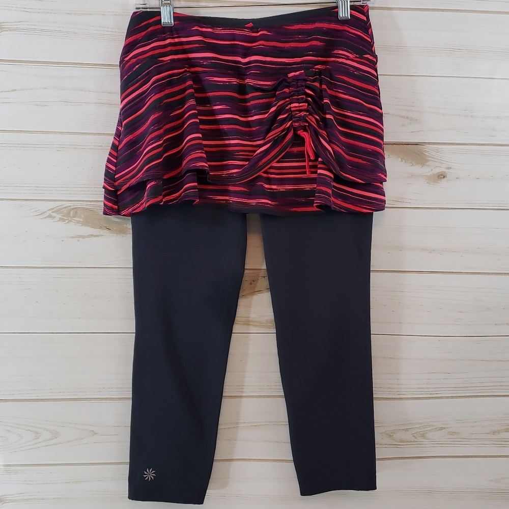 Athleta 2 in 1 Skirted Capris